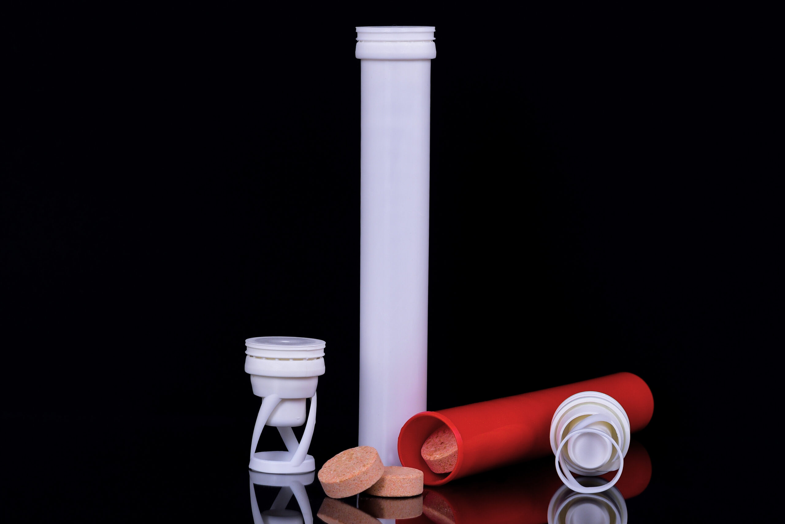 Tube 143 with desiccant closure Masa Pack